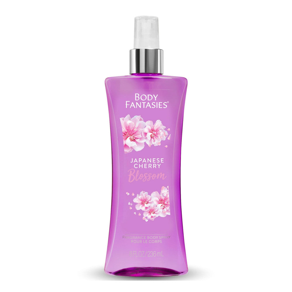 Body Fantasies Signature Fragrance Body Spray, Japanese Cherry Blossom, 8 Oz
